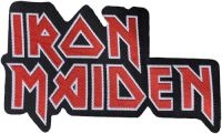 Iron Maiden - Logo Cut Out Patch (6,0 X 10,1 Cm) in the group MERCHANDISE / Patch / Heavy Metal at Bengans Skivbutik AB (5577355)