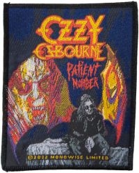 Ozzy Osbourne - Patch Patient No 9 (9,9 X 7,8 Cm) in the group MERCHANDISE / Patch / Heavy Metal at Bengans Skivbutik AB (5577364)
