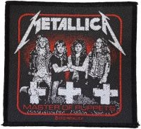 Metallica - Patch Master Of Puppets Band (9,4 X in the group MERCHANDISE / Patch / Heavy Metal at Bengans Skivbutik AB (5577367)