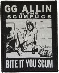 G.G. Allin - Patch & The Scumfucs (9,6 X 7,7 Cm) in the group MERCHANDISE / Patch / Pop-Rock at Bengans Skivbutik AB (5577373)