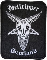 Hellripper - Patch Scotland (8,8 X 6,9 Cm) in the group MERCHANDISE / Accessoarer / Heavy Metal at Bengans Skivbutik AB (5577379)