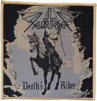 Hellbutcher - Patch Deaths Rider (10 X 9,8 Cm) in the group MERCHANDISE / Patch / Heavy Metal at Bengans Skivbutik AB (5577384)