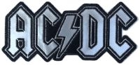 Ac/Dc - Patch Cut Out Foil Logo  (4,6 X 10 in the group MERCHANDISE / Patch / Heavy Metal at Bengans Skivbutik AB (5577385)