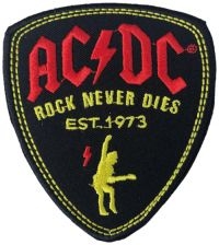 Ac/Dc - Patch Plectrum (Guitar Pick) (8,8 X in the group MERCHANDISE / Patch / Heavy Metal at Bengans Skivbutik AB (5577386)