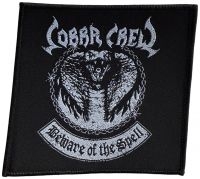 Cobra Spell - Patch Cobra Crew Beware Of The (9,7 in the group MERCHANDISE / Accessoarer / Heavy Metal at Bengans Skivbutik AB (5577430)