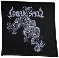 Cobra Spell - Patch White Dragon (9,9 X 10 Cm) in the group MERCHANDISE / Patch / Heavy Metal at Bengans Skivbutik AB (5577433)