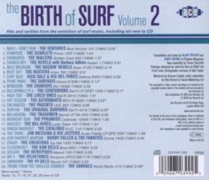Various Artists - Birth Of Surf Vol 2 in the group CD / Pop-Rock at Bengans Skivbutik AB (557753)