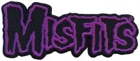 Misfits - Patch Purple Border Logo (4,4 X 10, in the group MERCHANDISE / Patch / Pop-Rock at Bengans Skivbutik AB (5577581)