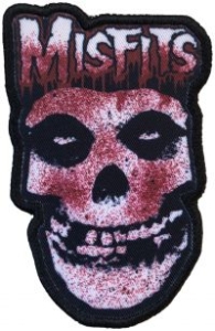 Misfits - Patch Blood Drip Skull (9,6 X 6,5 C in the group MERCHANDISE / Patch / Pop-Rock at Bengans Skivbutik AB (5577591)