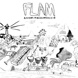 Gunn-Truscinski Duo - Flam (Indie Exclusive, Transparent in the group VINYL / Pop-Rock at Bengans Skivbutik AB (5577665)