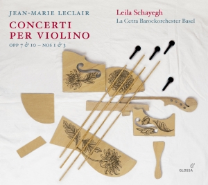 Jean-Marie Leclair - Concerti Per Violino Opp. 7 & 10 , in the group CD / Klassiskt at Bengans Skivbutik AB (5577925)