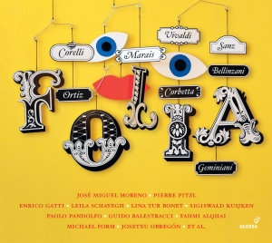 Various Artists - Folia - Works From Marais, Vivaldi, in the group CD / Klassiskt at Bengans Skivbutik AB (5577945)