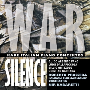 Roberto Prosseda London Philharmon - War Silence - Rare Italian Piano Co in the group OTHER / Kommande - alla format at Bengans Skivbutik AB (5578443)