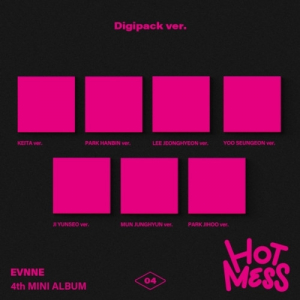 Evnne - Hot Mess (Digipack Ver.) (Random) in the group OTHER / Kommande - alla format at Bengans Skivbutik AB (5578469)