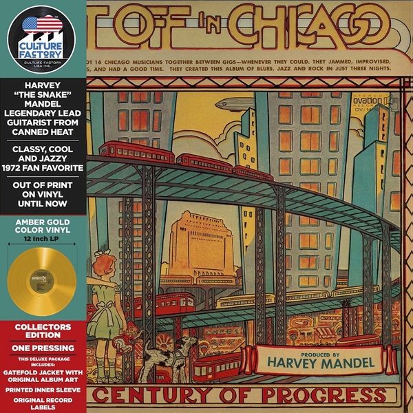 Harvey Mandel - Get Off In Chicago in the group VINYL / Jazz at Bengans Skivbutik AB (5578480)