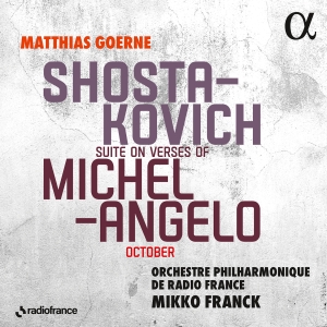 Dmitri Shostakovich - Suite On Verses Of Michelangelo in the group CD / New releases at Bengans Skivbutik AB (5578498)