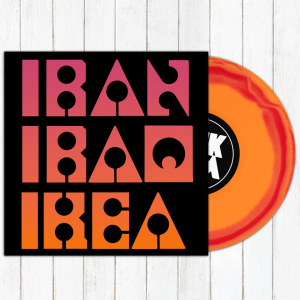 Les Big Byrd - Iran Iraq Ikea (Re-Issue Red & Orange Vinyl) in the group VINYL / Pop-Rock,Svensk Musik at Bengans Skivbutik AB (5578592)