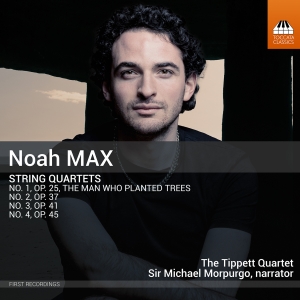 Noah Max - String Quartets in the group CD / New releases at Bengans Skivbutik AB (5578656)