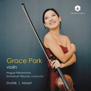 Grace Park - Dvorak & Mozart: Romance/Violin Concerto No. 5 in the group CD / Klassiskt at Bengans Skivbutik AB (5578660)
