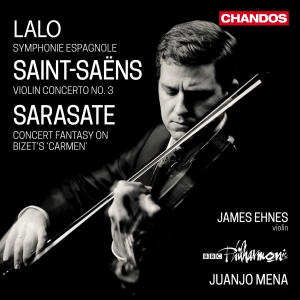 James Ehnes Bbc Philharmonic Juan - Lalo: Symphonie Espagnole Saint-Sa in the group CD / Klassiskt at Bengans Skivbutik AB (5578672)