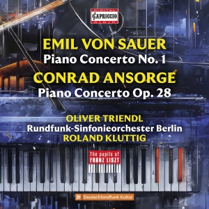 Ansorge / Sauer - Piano Concertos - The Pupils Of Fra in the group CD / New releases at Bengans Skivbutik AB (5578696)