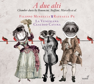 Filippo Mineccia & Raffaele Pe - A Due Alti - Chamber Duets in the group CD / Klassiskt at Bengans Skivbutik AB (5578715)