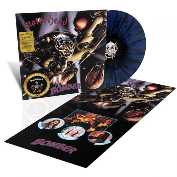 Motörhead - Bomber (50Th Anniversary Colour Vinyl With Poster) in the group VINYL / Hårdrock at Bengans Skivbutik AB (5578826)