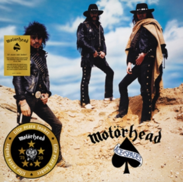 Motörhead - Ace Of Spades (50Th Anniversary Colour Vinyl With Poster) in the group VINYL / Hårdrock at Bengans Skivbutik AB (5578827)
