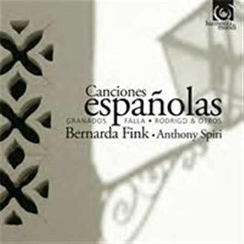 Bernarda Fink - Canciones Espanolas in the group CD / Klassiskt at Bengans Skivbutik AB (557903)