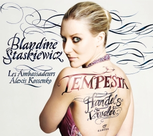 Blandine Staskiewicz - Tempesta - Arias By Handel & Vivald in the group CD / Klassiskt at Bengans Skivbutik AB (5579231)