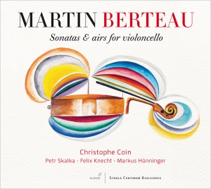 Berteau Martin - Sonatas & Airs For Violoncello in the group CD / Klassiskt at Bengans Skivbutik AB (5579243)
