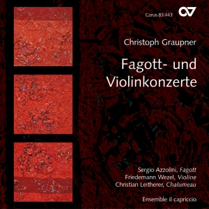 Graupner - Bassoon And Violin Concertos in the group CD / Klassiskt at Bengans Skivbutik AB (5579271)