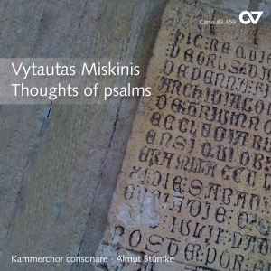 Miskinis - Thoughts Of Psalms - Choir Works in the group CD / Klassiskt at Bengans Skivbutik AB (5579281)