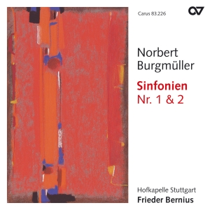 Burgmüller - Symphonies Nos. 1 & 2 in the group CD / Klassiskt at Bengans Skivbutik AB (5579289)