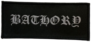 Bathory - Patch Logo (4,4 X 10,2 Cm) in the group MERCHANDISE / Patch / Heavy Metal at Bengans Skivbutik AB (5579359)