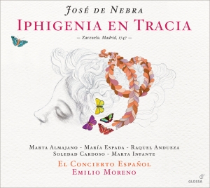 Nebra José De - Iphigenia En Tracia in the group CD / Klassiskt at Bengans Skivbutik AB (5579485)