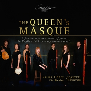 Carine Tinney Ziv Braha Ensemble - The Queen’S Masque in the group CD / Klassiskt at Bengans Skivbutik AB (5579581)