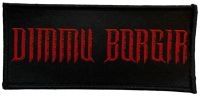 Dimmu Borgir - Patch Logo Red (4,5 X 9,7 Cm) in the group MERCHANDISE / Patch / Heavy Metal at Bengans Skivbutik AB (5579723)