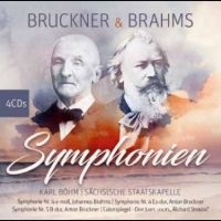 Bach Johann Sebastian Sächsische - Bruckner & Brahms Symphonien in the group CD / Pop-Rock at Bengans Skivbutik AB (5579864)