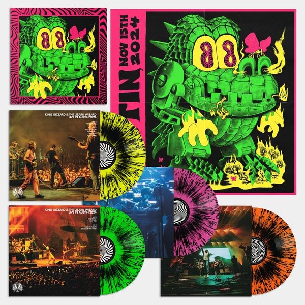 King Gizzard & The Lizard Wizard - King Gizzard - Live In Austin '24 ( in the group VINYL / Pop-Rock at Bengans Skivbutik AB (5579973)