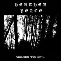 Heathen Peace - Civilisation Ends Here (Black Vinyl in the group VINYL / Hårdrock at Bengans Skivbutik AB (5580026)