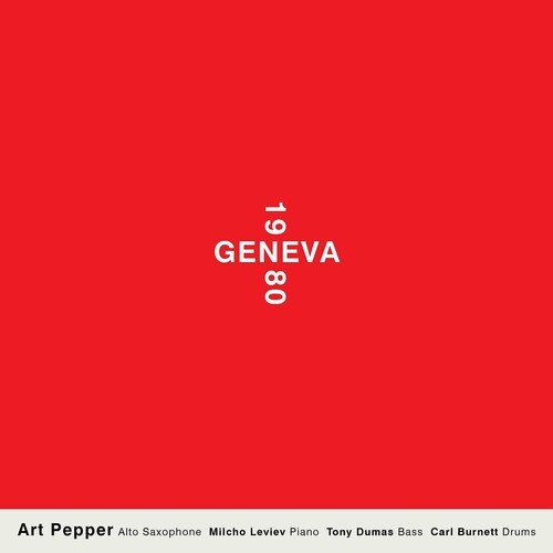 Art Pepper - Geneva 1980 in the group CD / Jazz at Bengans Skivbutik AB (5580043)