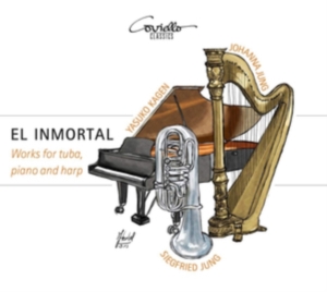 Siegfried Jung Johanna Jung Yasuk - El Inmortal - Works For Tuba, Harp in the group CD / Klassiskt at Bengans Skivbutik AB (5580342)