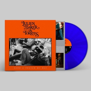 Julien Baker & Torres - Send A Prayer My Way (Blue Vinyl) in the group OUR PICKS / Bengans Staff Picks / Best so far in 2025 - MK at Bengans Skivbutik AB (5580389)