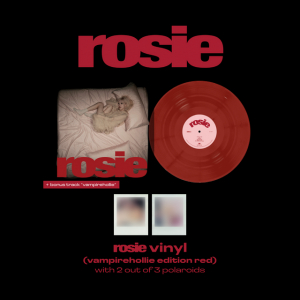 Rose - Rosie (Vampirehollie Edition Red Vinyl) in the group Minishops / K-Pop Minishops / Blackpink at Bengans Skivbutik AB (5580436)