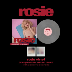 Rose - Rosie (Vampirehollie Edition Clear Vinyl) in the group Minishops / K-Pop Minishops / Blackpink at Bengans Skivbutik AB (5580437)