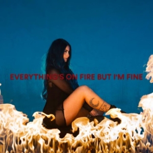 As December Falls - Everything's On Fire But I'm Fine in the group OUR PICKS / Friday Releases / 2025-08-08 at Bengans Skivbutik AB (5580573)