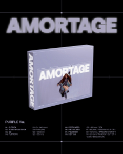 Jisoo - Amortage (Exclusive Edition) (Purple Ver.) in the group Minishops / K-Pop Minishops / Blackpink at Bengans Skivbutik AB (5580886)
