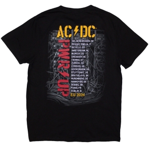 Ac/Dc - Control Wires Eu Tour 24 Uni Bl T-Shirt in the group MERCHANDISE / T-shirt / Heavy Metal at Bengans Skivbutik AB (5581208r)