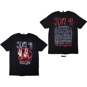 Sum 41 - Tour 24 Skull Uni Bl T-Shirt in the group MERCHANDISE / T-shirt / Nyheter / Punk at Bengans Skivbutik AB (5581581r)